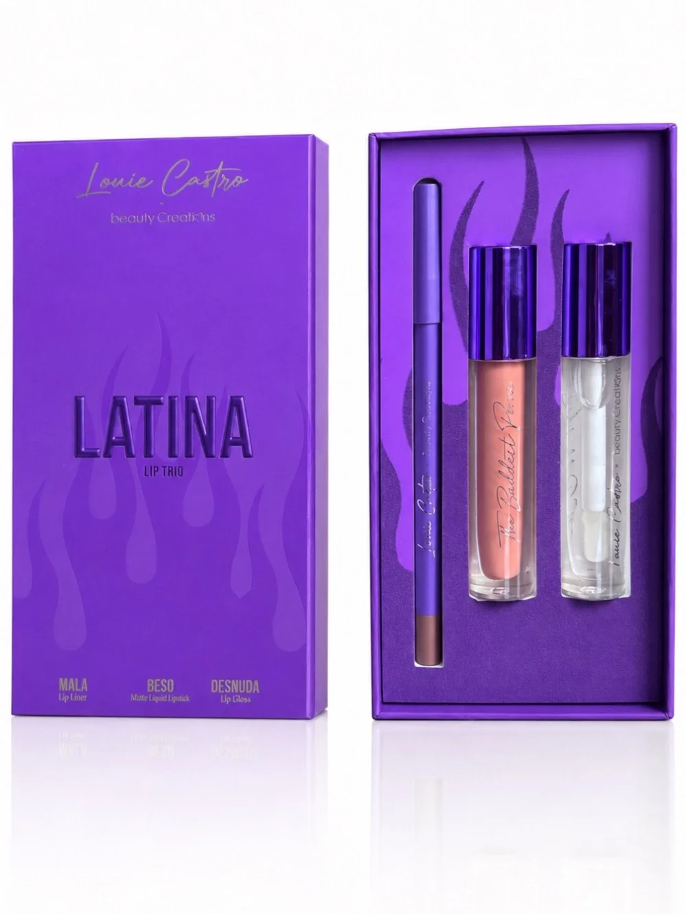 Latina Lip Trio — Louie Castro x Beauty Creations